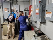 Maintenance support at Helicopter Interdiction Squadron (HITRON)